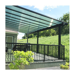Venta caliente balcón aluminio impermeable al aire libre patio cubierta policarbonato techo lluvia <span class=keywords><strong>toldo</strong></span> - Product Image 4