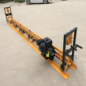 Promotion à bas <span class=keywords><strong>prix</strong></span> : Vibrateur de plancher en béton tout acier, modulable <span class=keywords><strong>3m</strong></span>-18m, avec poutre vibrante pour nivellement de chaussée - Product Image 1
