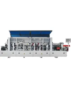 micro automatic pvc mdf edge banding machine board cutting and edging woodworking edge bander for sale