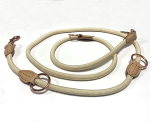 पहाड़ी चढ़ाई कुत्ते की रस्सी के साथ लश. वास्तविक चमड़े के अनुरूप मजबूत सिलाई के साथ वास्तविक चमड़े के अनुरूप संबंध - Product Image 4