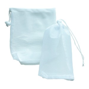 <strong>Custom</strong> Round Bottom Coarse Mesh Nylon <strong>Drawstring</strong> <strong>Bag</strong> Small Net Pouch for Outdoor Sports Equipment &amp; <strong>Packing</strong> - Product Image 3