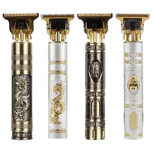 T9 Hair Clipper For Men Hot Top Selling Popular Professional Rechargeable Dragon Buddha Shaver Hair Trimmer Machine Vintage T9