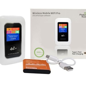Router MIFI Portátil 4G LTE Premium - Punto de Acceso WiFi Móvil Global Desbloqueado con Ranura SIM y Firewall, Solución de Viaje Arronna China - Product Image 1