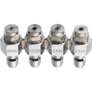 High Pressure <b>Washer</b> Nozzle 4 Way Stainless Steel Adjustable Fan Spray For <b>Car</b> Cleaning Degreasing Cold Water Use - Product Image 2