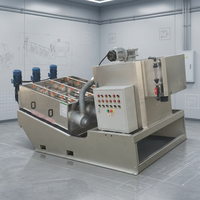 Haute qualité SUS 304 316 cale fil écran barre statique séparateur incliné tamis incurvé Machine pour moteur de traitement des eaux usées
