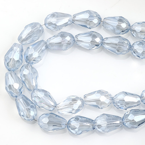 Zhubi 3x5mm 4x6mm Waterdrop Glass Beads đối với trang sức làm mạ màu pha lê thả hạt cho mặt dây chuyền vòng cổ trang trí - Product Image 4
