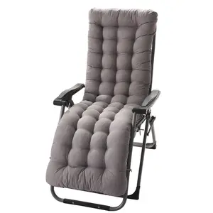 เบาะเก้าอี้นอน Suppliers-Z417Chaise Longue หมอนอิงเก้าอี้โยกเก้าอี้พับเลานจ์เก้าอี้เบาะผ้าฝ้ายเบาะ