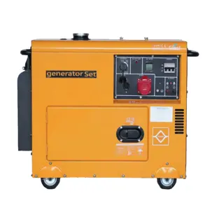 Générateur diesel silencieux fort portatif d'EXCALIBUR 3kW 5kW 6kW 7kw 8kw 8.5kw 9kw 10kw 15Kva de puissance - Product Image 1