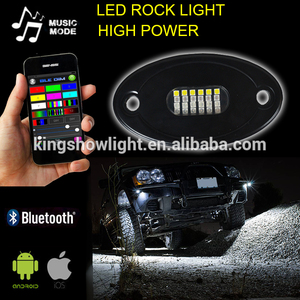 Gran oferta, luz LED de roca de 12V RGBW, resistente al agua, con Bluetooth, para coches y camiones ATV - Product Image 4