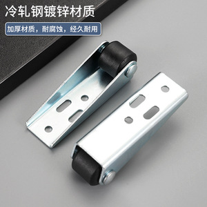 Ruedas Inferiores para Puertas Correderas de Acero Galvanizado con Tornillos para Prevenir la Caída de la Puerta y Brindar Soporte de Elevación - Product Image 3