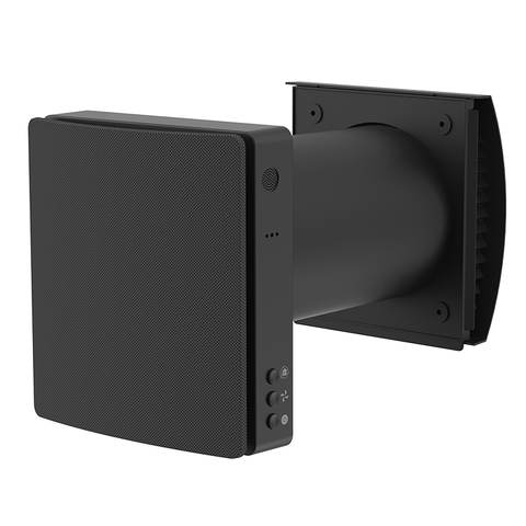 Airwooods Decentralized Heat Recovery Unit With Alternating Flows Wall Mounted Energy Recovery Ventilator