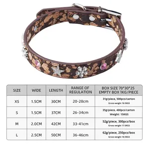 <span class=keywords><strong>Collar</strong></span> de cadena para perros y gatos pequeños, venta al por mayor, <span class=keywords><strong>Collar</strong></span> de cuero para perros y gatos - Product Image 6