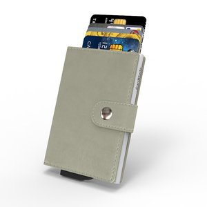 Tarjetero Delgado de Aluminio CardHoda con Bloqueo RFID, Clip para Billetes y Cierre de Hebilla, Cartera Minimalista Unisex - Product Image 6