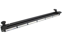 Nouvelle barre lumineuse LED COB d'urgence pour toit de 37 pouces, 75W, 14 modes de clignotement, en alliage d'aluminium, pour camions tout-terrain/SUV/véhicules de remorquage