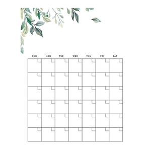 Calendriers familiaux magnétiques personnalisables Plan d'impression Calendrier personnalisé Logo privé Aimant pour réfrigérateur - Product Image 4