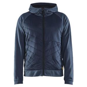 BLAKLADER - 346325338286XS Pull hybride Bleu engourdi/Marine foncé-HOODIES DE TRAVAIL EAN 7330509885314 - Product Image 1