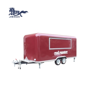 Chariot de cuisine entièrement équipé, remorque alimentaire unique, remorque alimentaire pour glaces et barbecue de rue, camion de restauration entièrement équipé - Product Image 2