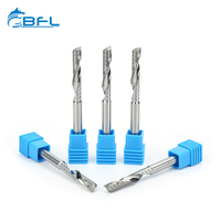 Fresadora de madera BFL HRC55, cortador de flauta única, broca de grabado, herramientas de corte CNC para carpintería