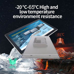 PC industriel à écran tactile EVUC, économe en énergie, Celeron J1900, Core I5/i7, SSD SATA, 21,5 pouces, compatible Win 7/8/10/Linux, alimentation CC 9-36V, en stock - Product Image 5