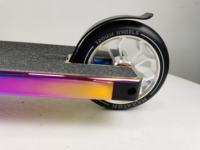 Couleur arc-en-ciel anodisée voiture cascadeur extrême style libre scooter cascadeur de rue professionnel extrême pour adultes