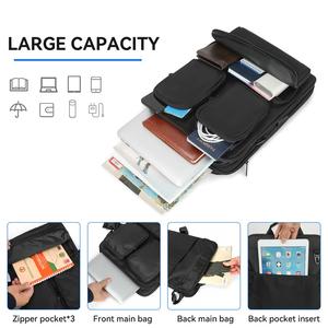 Sac de Voyage Pliable <span class=keywords><strong>en</strong></span> Polyester Léger, Grande Capacité, Durable, de Haute Qualité, avec Fermeture Éclair Personnalisée et Imprimée - Product Image 6