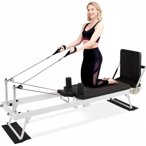 Equipo de Yoga Plegable Fácil de Ajustar para Ejercicio en Casa, Cama de Yoga para Fortalecer el Core, Máquina de Pilates de Acero para Pérdida de Peso - Product Image 1