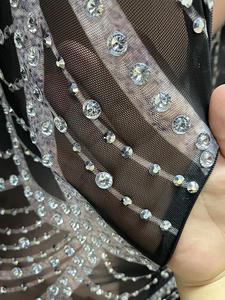 Novance Y3589 <span class=keywords><strong>Prom</strong></span> Jurken 2025 Zwarte Jurken Elegante Vrouwen Baljurk Sperkly Kralen Applique Vestidos De Noche Para Mujer - Product Image 3