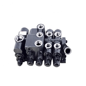 Application pour <span class=keywords><strong>chariot</strong></span> élévateur T3Z <span class=keywords><strong>C3</strong></span> <span class=keywords><strong>Chariot</strong></span> élévateur à fourche Vanne de commande hydraulique multi-directionnelle avec joysticks hydrauliques Acheter une vanne hydraulique - Product Image 4