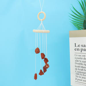 <span class=keywords><strong>Boho</strong></span> <span class=keywords><strong>Chic</strong></span> cristallo grezzo quarzo campanelli a vento appendiabiti per la <span class=keywords><strong>casa</strong></span> e giardino Sun Catcher fatto a mano per il tuo stile unico - Product Image 5