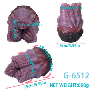 Œuf d'insecte extraterrestre Masturbateur masculin monocanal en silicone souple avec sensation d'enveloppement intense - Product Image 3