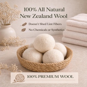 Handmade <strong>UK</strong> Organic Merino Wool <strong>Dryer</strong> Balls Natural Eco-Friendly Alternative Fabric for <strong>Dryer</strong> Storage Hot Laundry Discs - Product Image 4