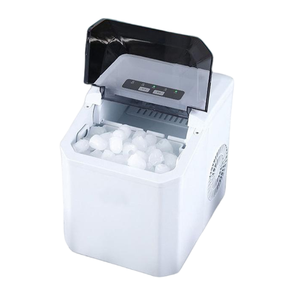 Máquina para Hacer Hielo con Capacidad de 15 kg/día, Carcasa de Plástico, Entrada de Agua Embotellada, Uso Comercial y Doméstico - Product Image 2