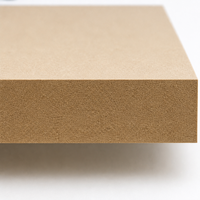 Panneau MDF standard 1245x2465mm, épaisseurs multiples 13mm/16mm/19mm, norme d'émission E1, design moderne pour la décoration de meubles