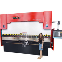 Prensa Plegadora Hidráulica CNC Totalmente Automática We67k para el Procesamiento de Acero Inoxidable y Aluminio, Marca TONGWEI