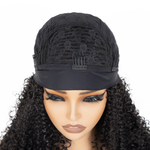Brazilian Synthetic Long Curly <b>Wig</b> Glueless Wear & Go <b>Afro</b> Kinky Curly Natural Fluffy Fashion Styling <b>Wig</b> - Product Image 3
