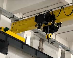 رافعة علوي بعارضة مفردة للخدمة الشاقة FEM 5T 10T 15T رافعة حبل سلكية كهربائية - Product Image 5