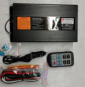 <span class=keywords><strong>Sirena</strong></span> Amplificadora y Altavoz Compacto Octagonal Ultra Delgado de Metal de 200W con Múltiples Tonos, Control Remoto Inalámbrico con Micrófono, Sistema PA - Product Image 3