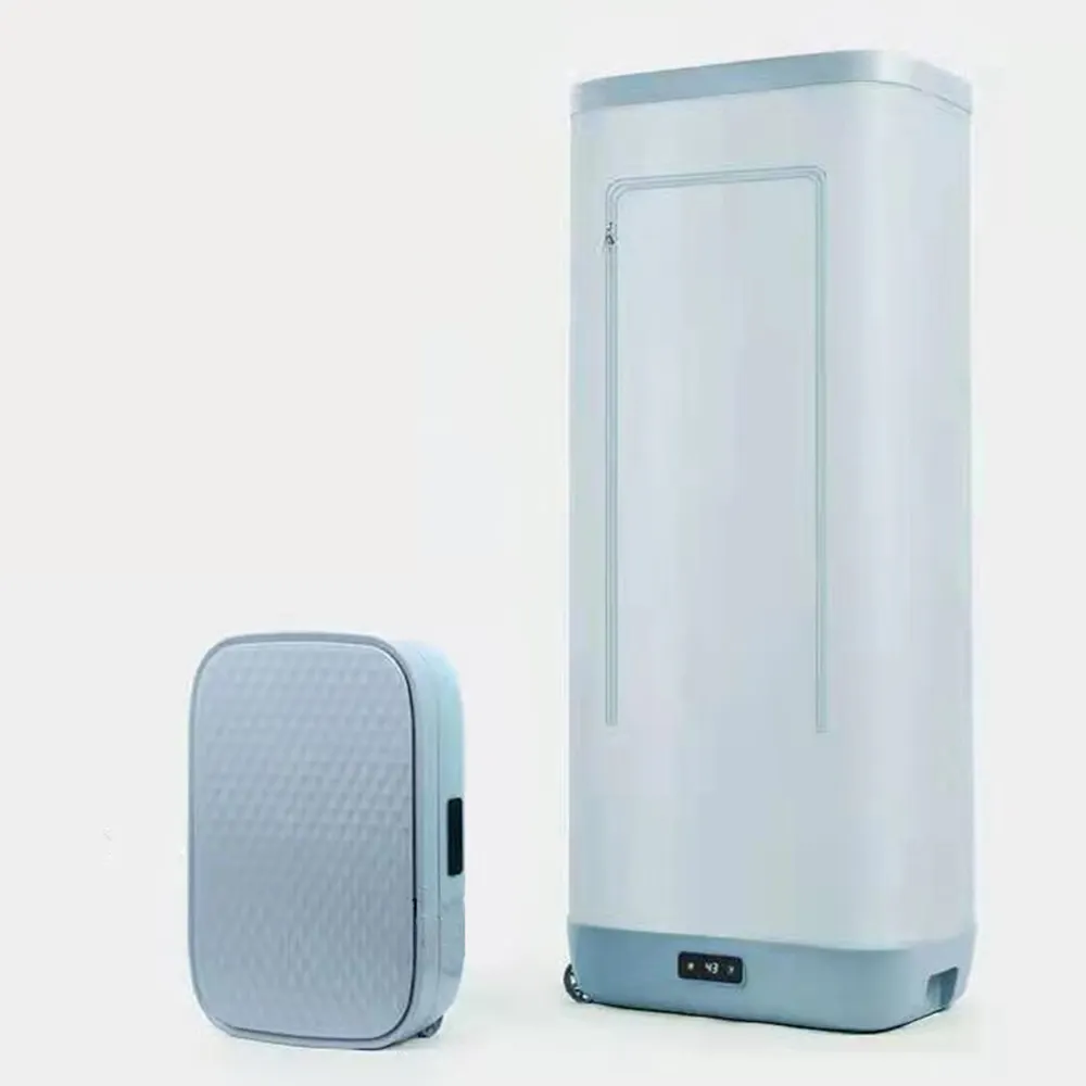 Yeni buhar Mini otomatik elektrikli giysi taşınabilir ütü döner kurutma makinesi tasarımı