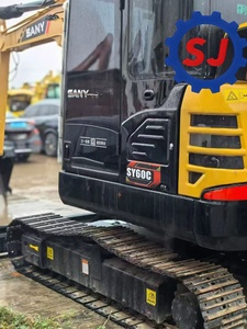 High quality Used Sany SY60C, low fuel consumption, hydraulic <b>stability</b>, 6-ton small tracked hydraulic excavator - Product Image 4