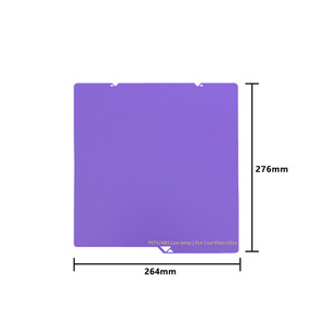 Plaque d'impression Anycubic Kobra X 264 mm x 276 mm, impression à froid, texture ultra fine pour PETG, ABS, PLA - Product Image 1