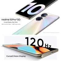 Dernier modèle 10 Pro 5G 8 Go + 128 Go Batterie 5000 mAh Écran 6,7 pouces Téléphone Realme MIUI 14