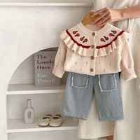Pantalones Vaqueros Cortos para Bebés de Marca Privada, Suaves y Duraderos, con Bolsillos Deshilachados, Jeans para Niños Pequeños, Conjuntos Personalizados