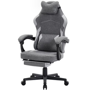 Fauteuil Gaming Ergonomique Haut Dossier pour Esports, Chaise <span class=keywords><strong>Gamer</strong></span> pour Bureau, Étude et Conférence, Blanc - Vente en Gros - Product Image 4