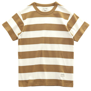 280g Retro biển Linh Hồn T-Shirt cho nam giới phụ nữ RộNg SọC thiết kế đôi sợi cố định dệt nặng cotton ngắn tay áo 100% cotton - Product Image 5