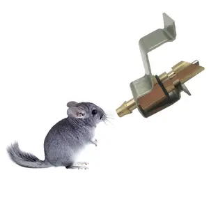 One Kit Mouse Watering Drinking Brass Nipple Drinker for Rabbit Mouse Pets Connecting with 4/7 Tubes