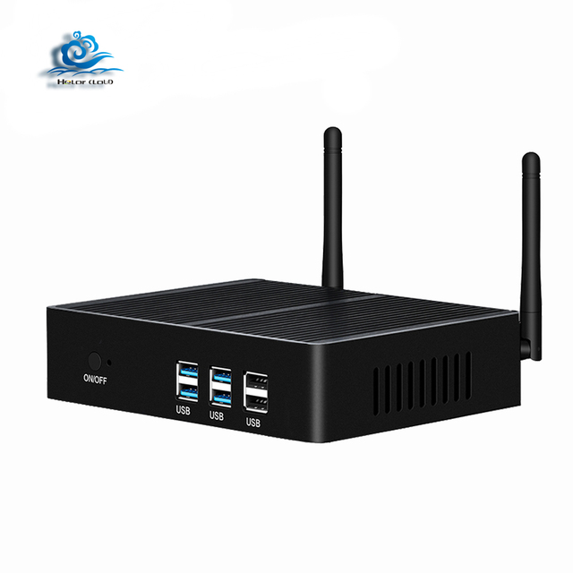 Office Mini PC Computer With I3 I7 I5 7267U 7th Gen Dual Core Thin Client 8G Ram 128G SSD Wifi WIN10 Pro Desktop Microcomputer