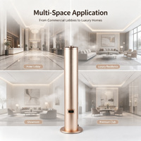 Diffuseur d'arômes sans eau en métal de 500 ml, machine à parfum intelligente avec contrôle par application pour hôtel, spa, maison, bureau
