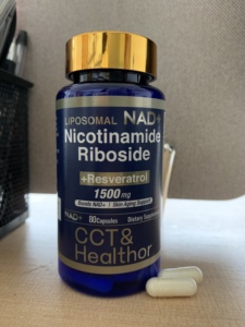 Cápsulas de Suplemento NAD, Resveratrol (750 mg), Quercetina (250 mg), 80 Cápsulas Veganas, Apoyo para la Energía, la Salud Cerebral y Muscular - Product Image 3