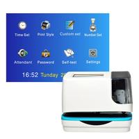 Automatic Wifi Electronic Date and Time Stamp Machine with Touch Screen Time Recording Product