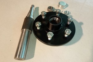 Pièces d'essieux de remorque Offre Spéciale Essieu <span class=keywords><strong>et</strong></span> roues de remorque agricole <span class=keywords><strong>Roue</strong></span> du fabricant - Product Image 2